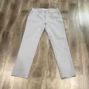 Peter Millar Five-Pocket Pant in gray 32/30